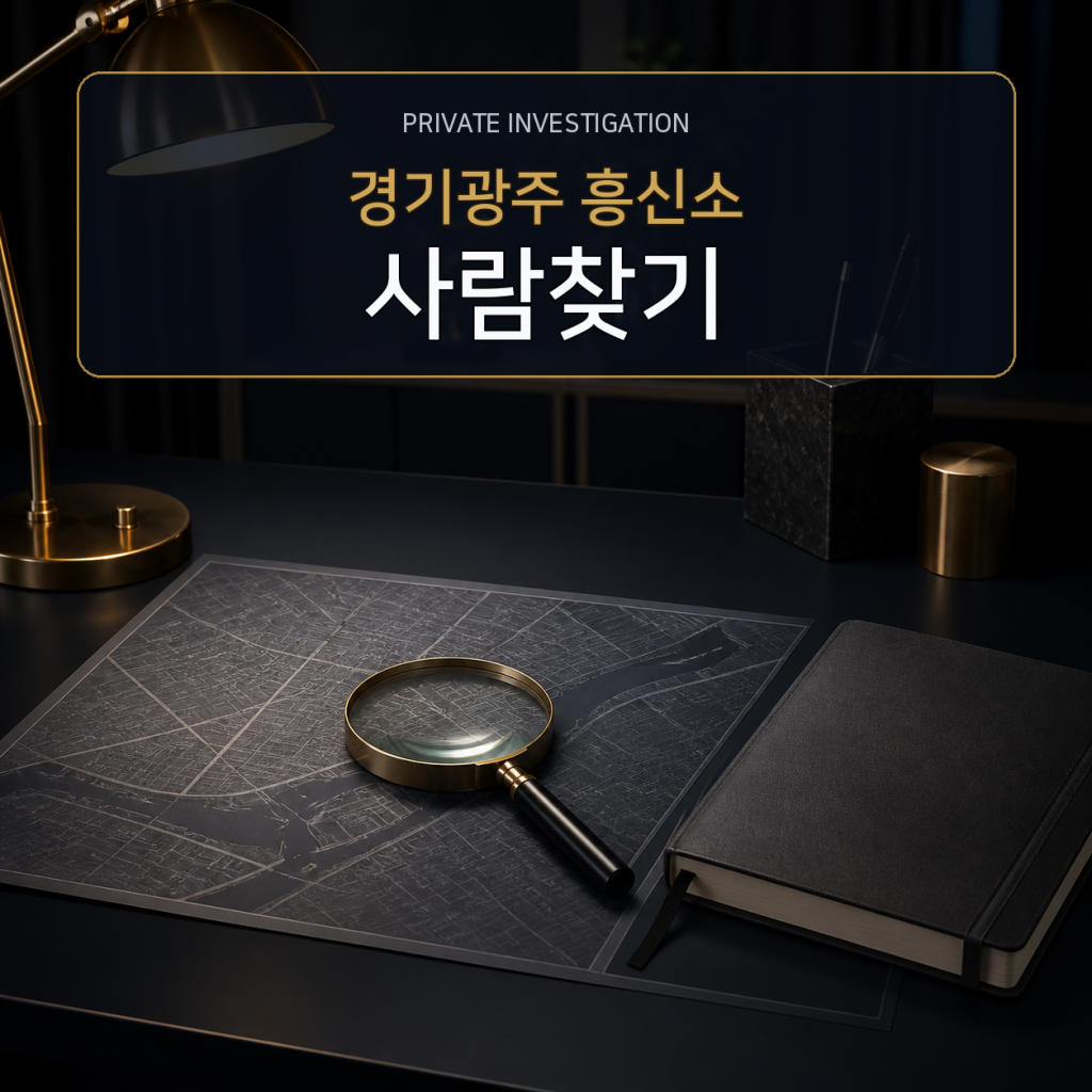 경기광주 사람찾기·소재파악 전문 흥신소