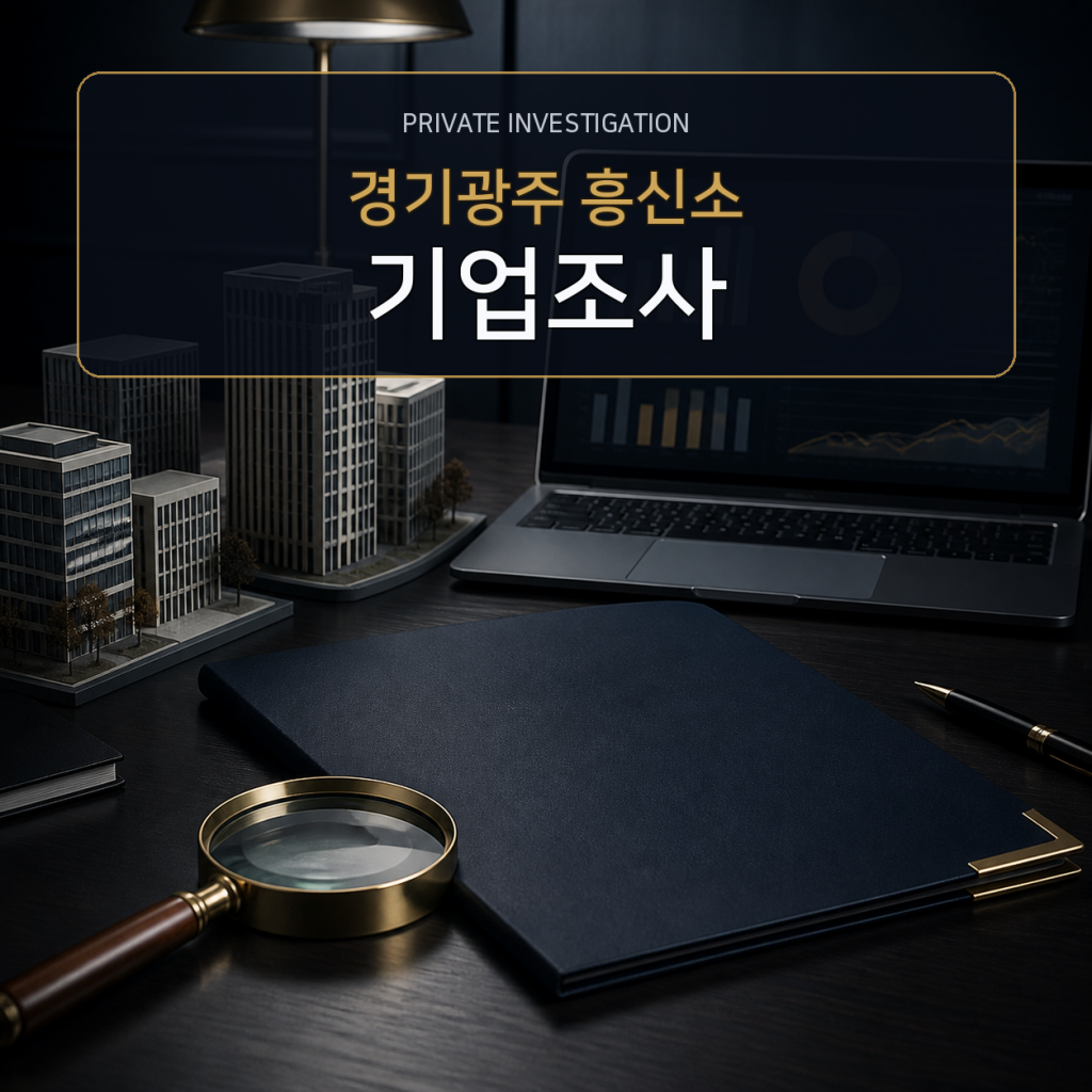 경기광주 기업·거래처 조사 전문 흥신소